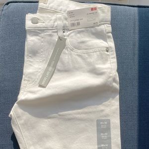 NEW UNIQLO- MEN SLIM FIT STRAIGHT JEANS- 30x32